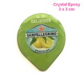 10B2 custom crystal promotional epoxy fridge magnet 3x3cm