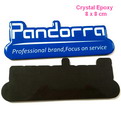 10B2B custom crystal promotional epoxy fridge magnet 8x8cm