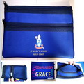 10J12     Square camouflage pencil bag 