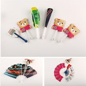 20A05    promotional Advertising fan pp handle held plastic foldable fan