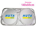 A10     printing budget poylester Car Sunshade Shade  140x65 cm
