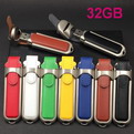LD07-32GB     32G leather USB flash
