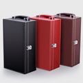 PR02 Custom branded 2 red wine bottle gift box sets