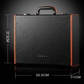 PR07 Branded leather 4 bottle red wine gift box sets