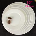 V14    custom  porcelain branded plate printing 10"